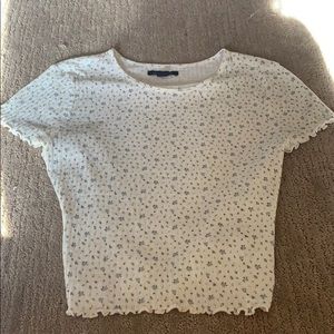 printed white t shirt